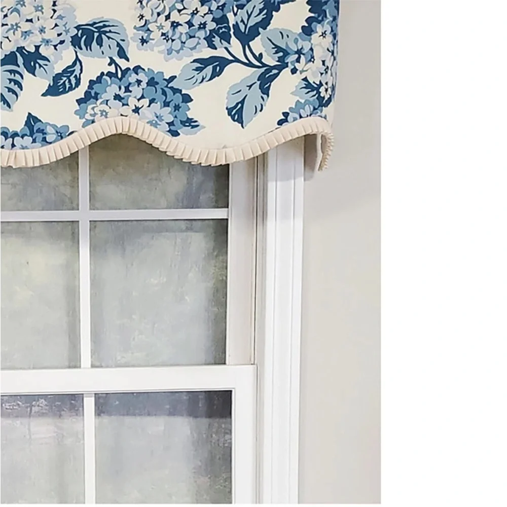 RLF Home Luxurious Summer Wind Provance Style Window Valance 50